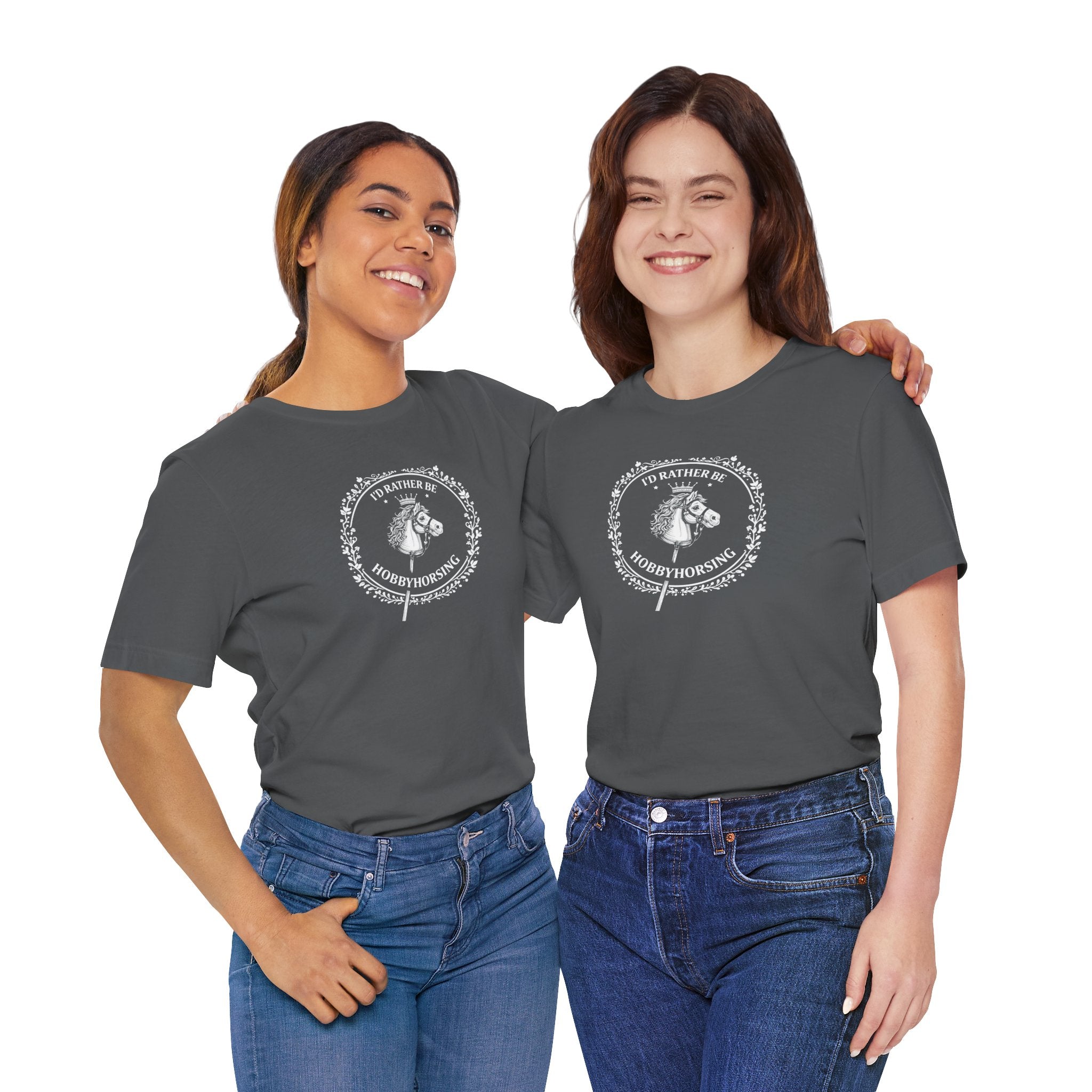 B&G HOBBYHORSE - I’d Rather Be HobbyHorsing  — Equestrian Tee