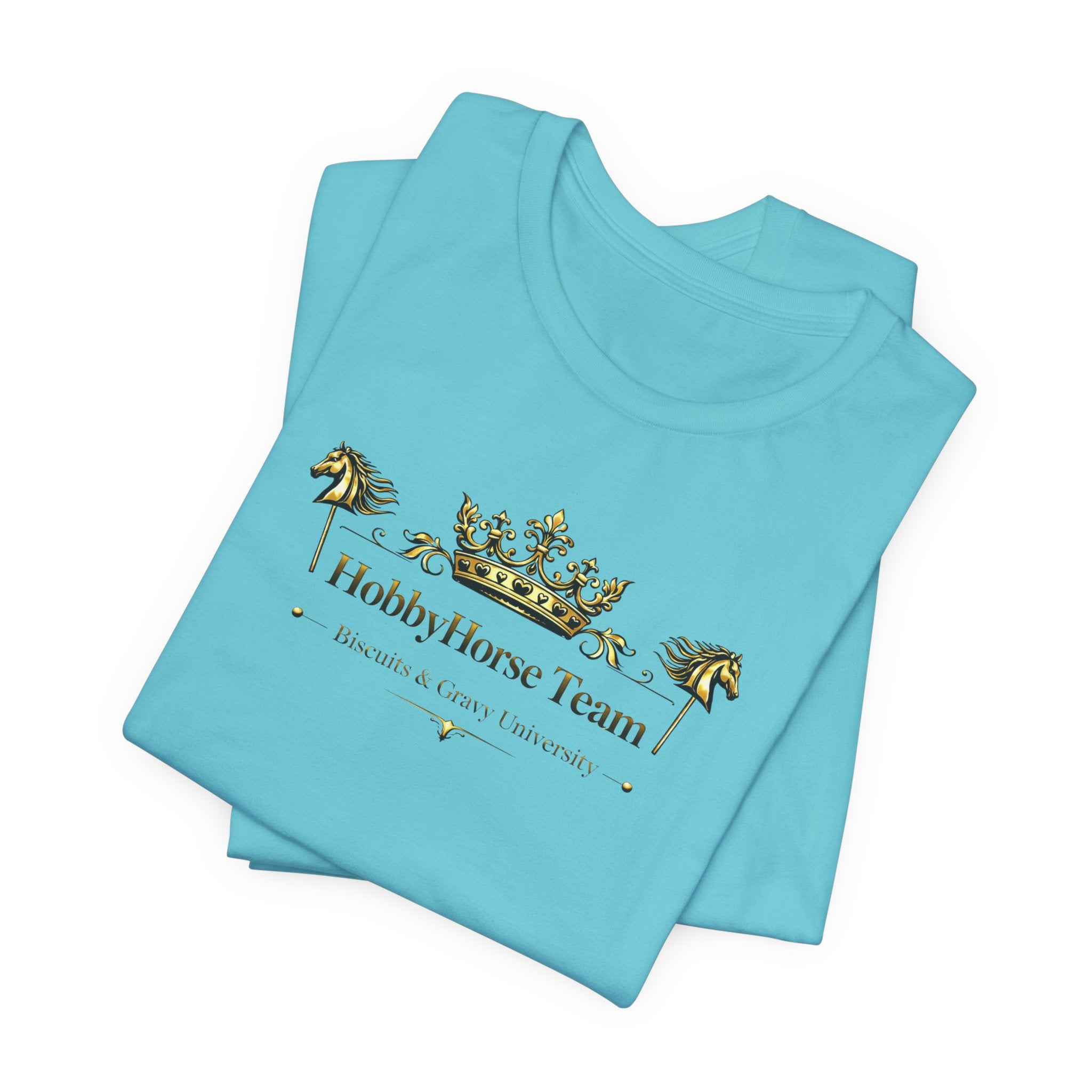 B&G HOBBYHORSE - Team Crown Tee — Equestrian Hobby Horse Riding Shirt