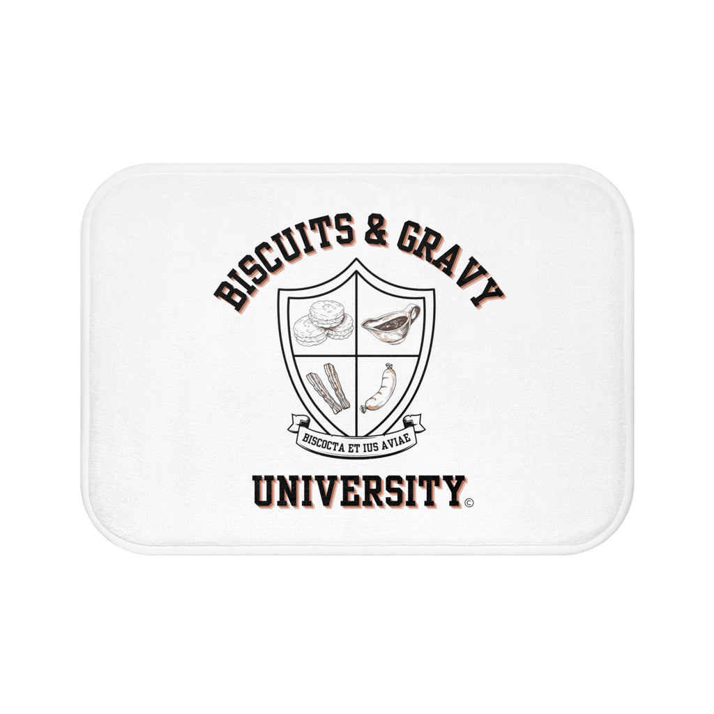 HOME Collection - Bath Mat, Kitchen Mat - Biscuits & Gravy University