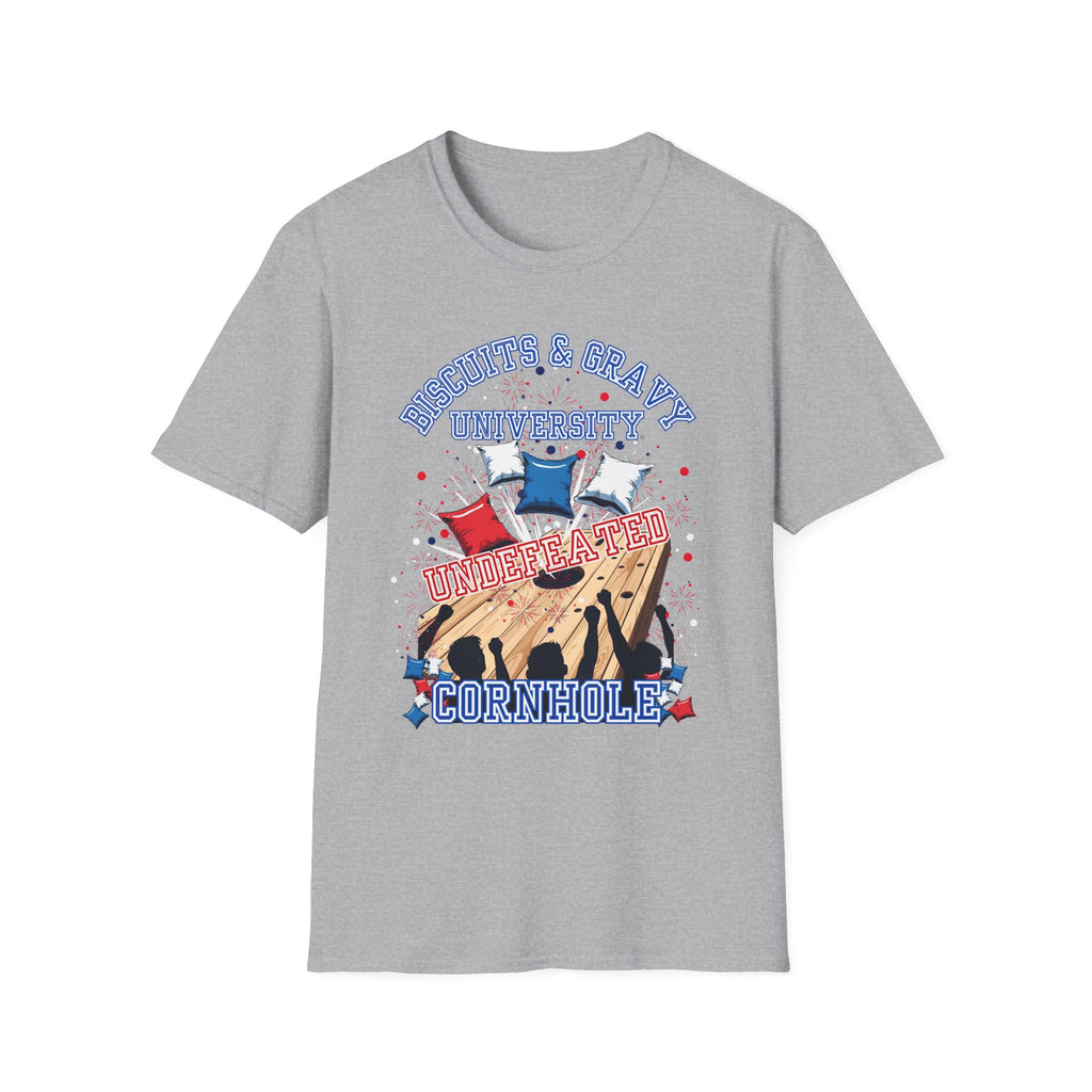 B&G UNDEFEATED Cornhole T-Shirt