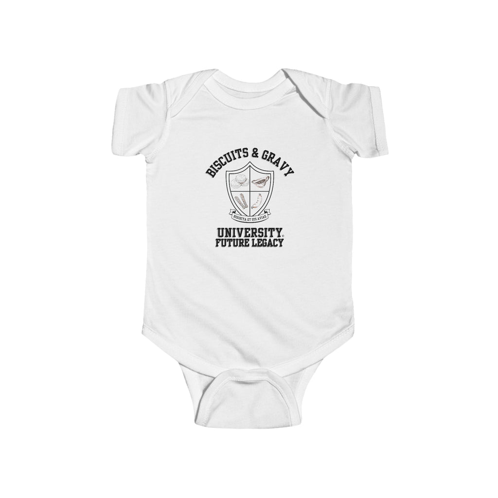 ALUMNI Collection – Future Legacy Baby Onesie
