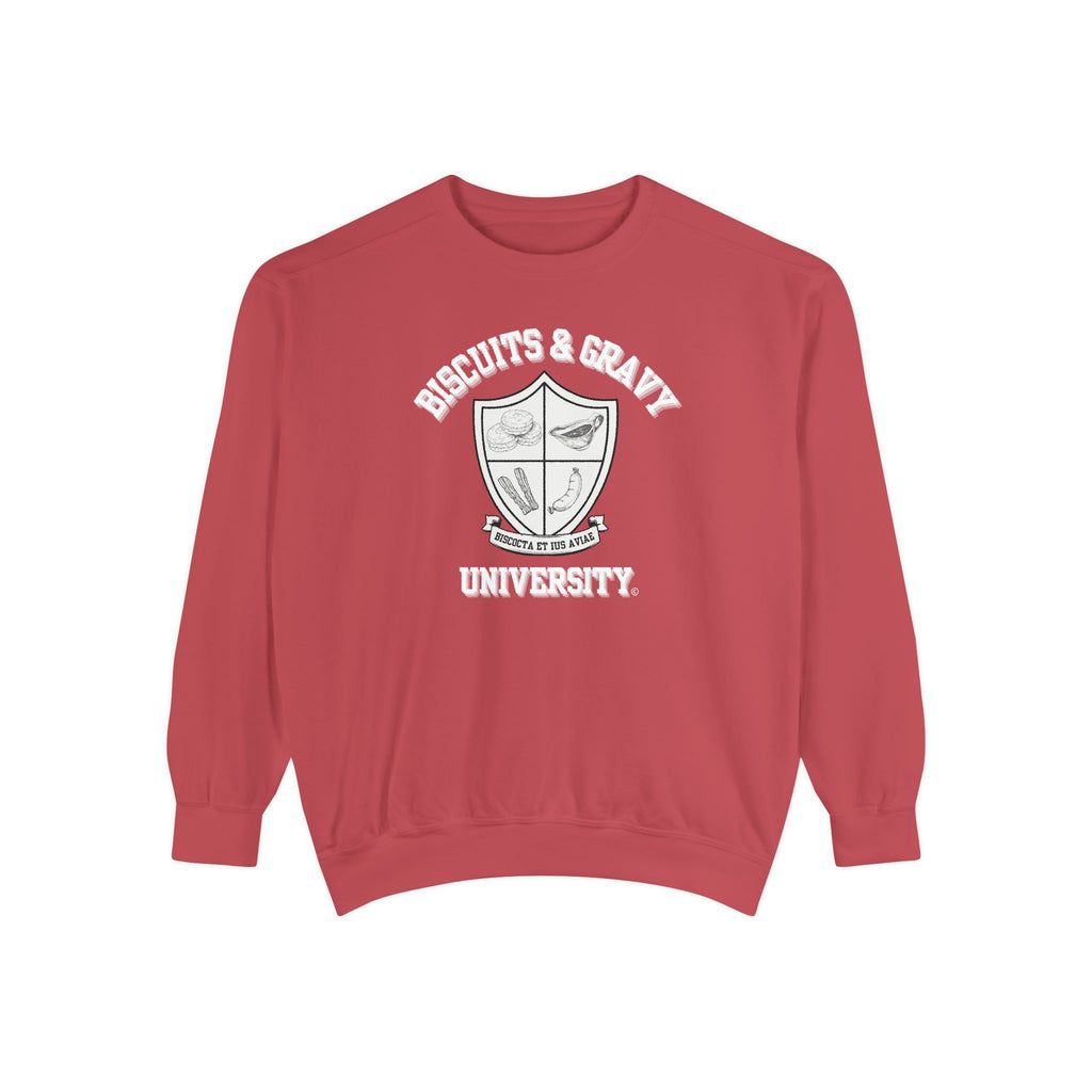 B&G Crest Sweatshirt - Biscuits & Gravy University