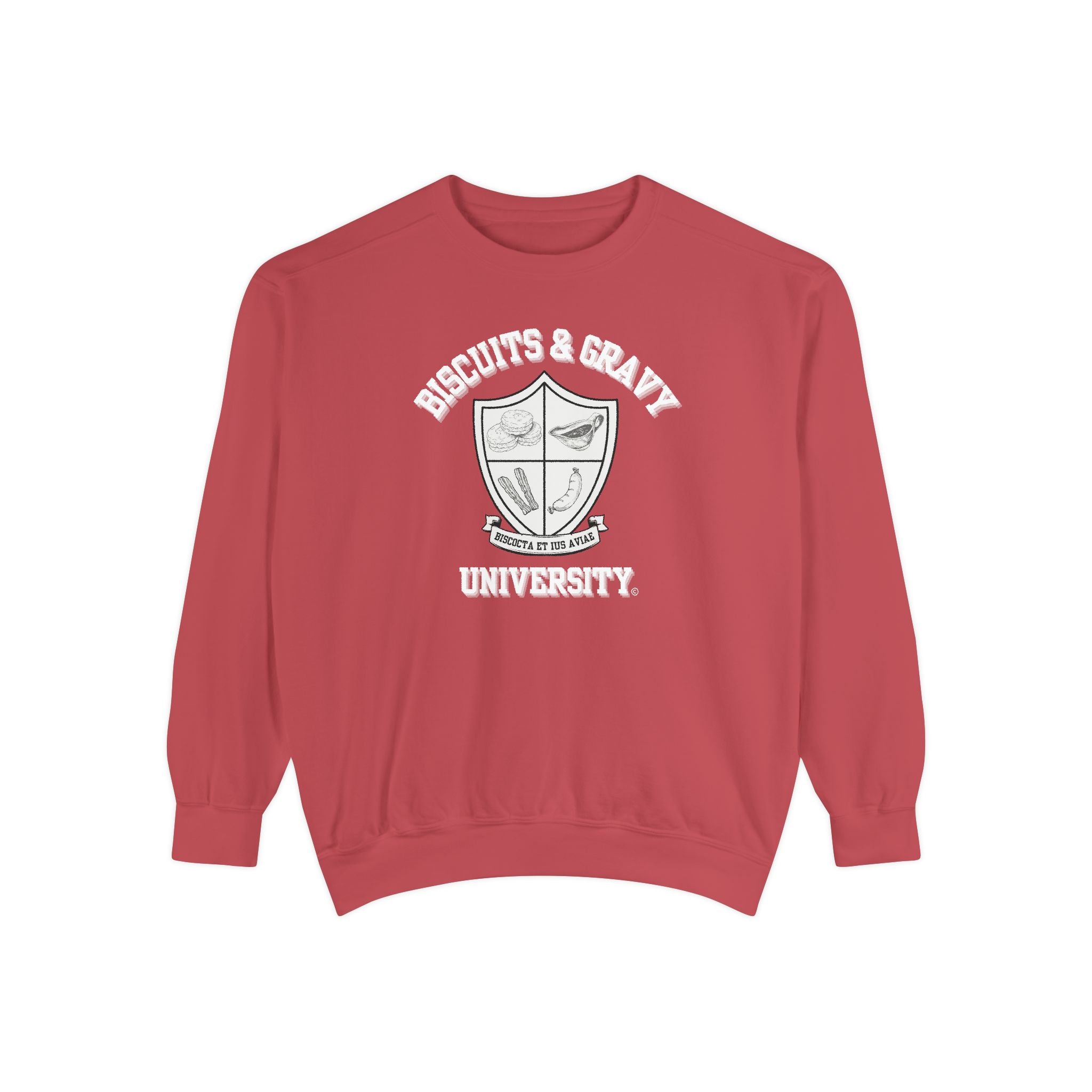 B&G Crest Sweatshirt - Biscuits & Gravy University