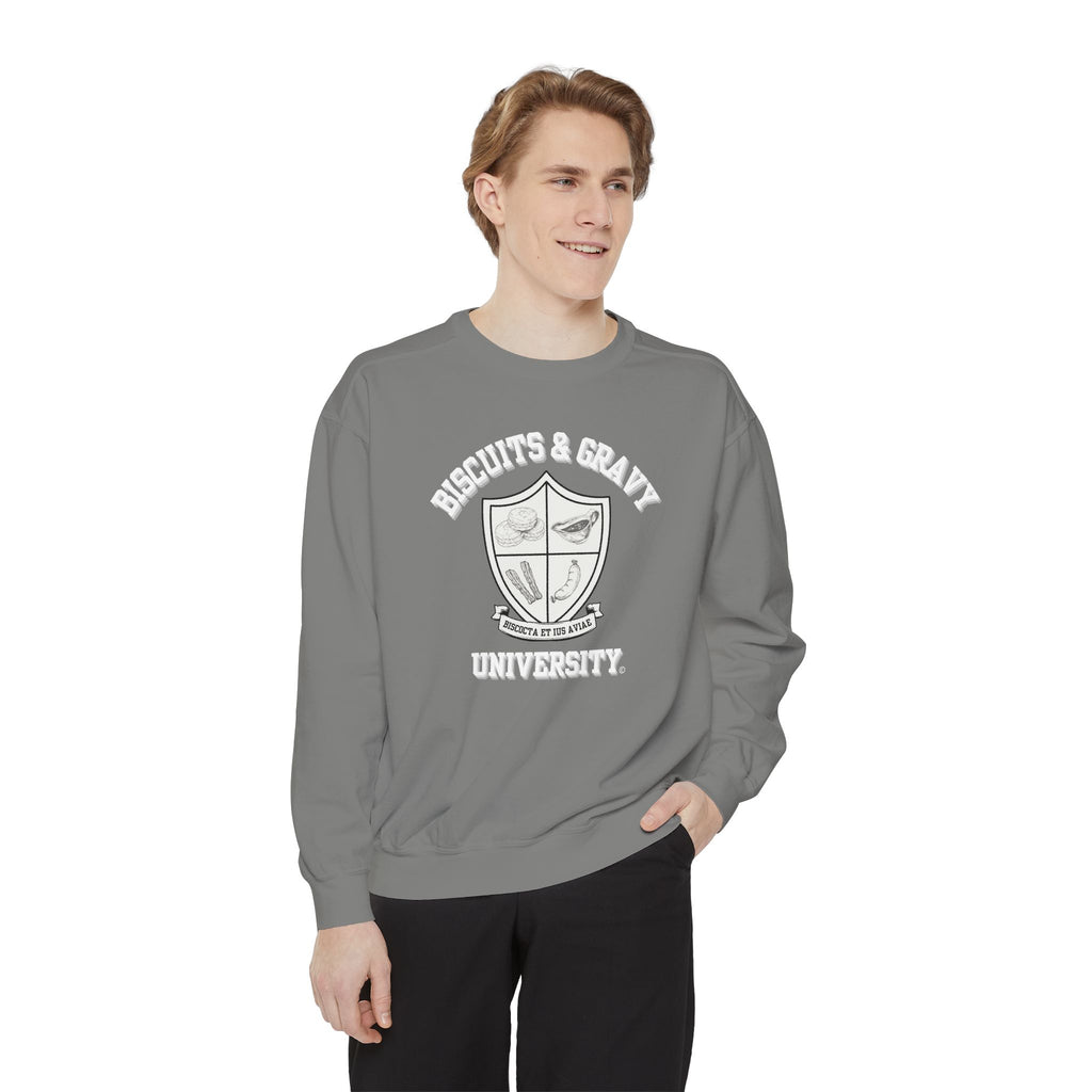 B&G Crest Sweatshirt - Biscuits & Gravy University
