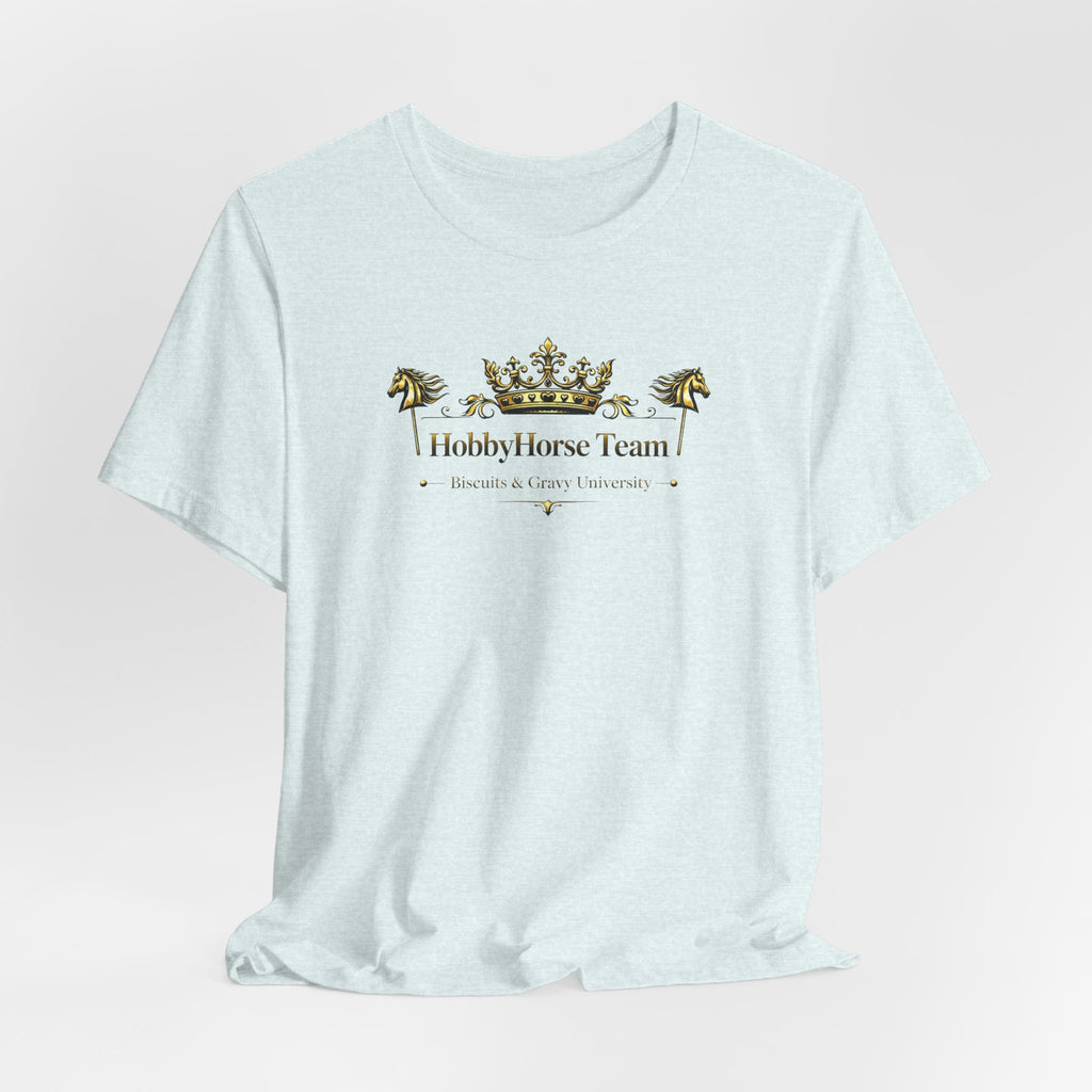 B&G HOBBYHORSE - Team Crown Tee — Equestrian Hobby Horse Riding Shirt