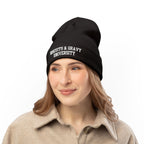 BOOKSTORE Collection - Beanie with White Embroidered Lettering