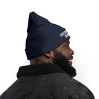 BOOKSTORE Collection - Beanie with White Embroidered Lettering