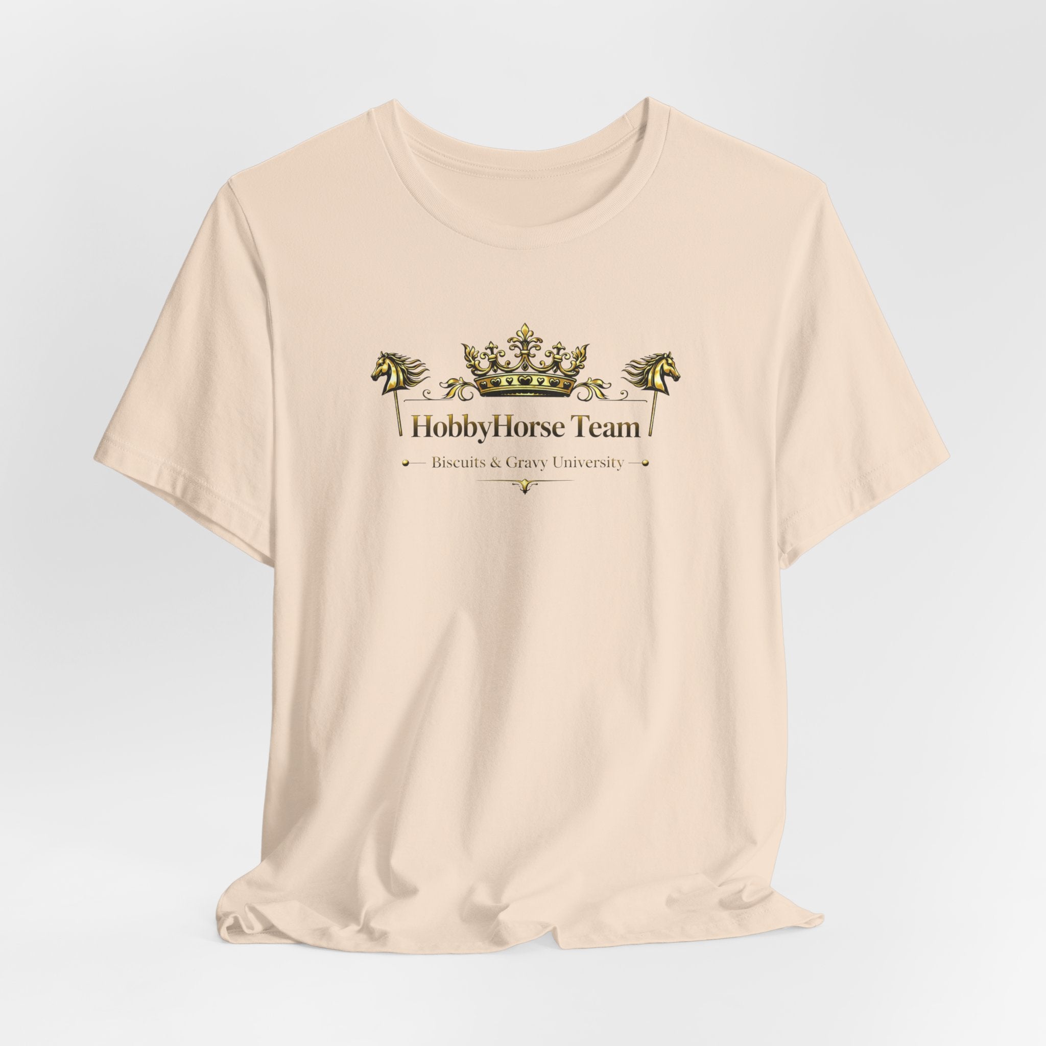 B&G HOBBYHORSE - Team Crown Tee — Equestrian Hobby Horse Riding Shirt