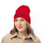 BOOKSTORE Collection - Beanie with Black Embroidered Lettering