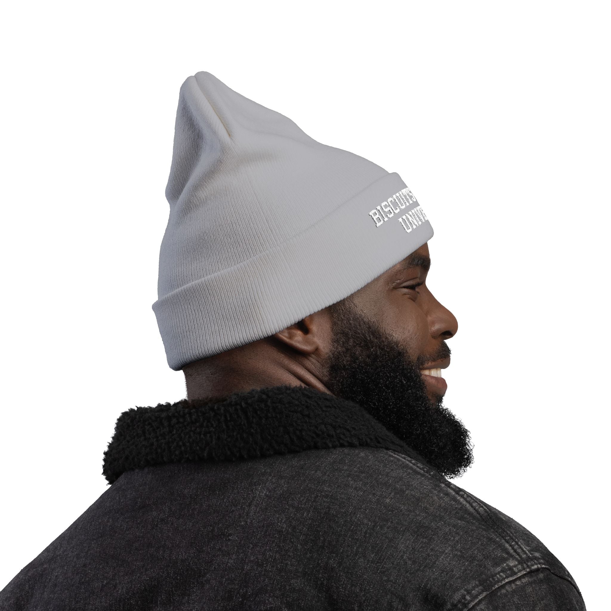 BOOKSTORE Collection - Beanie with White Embroidered Lettering