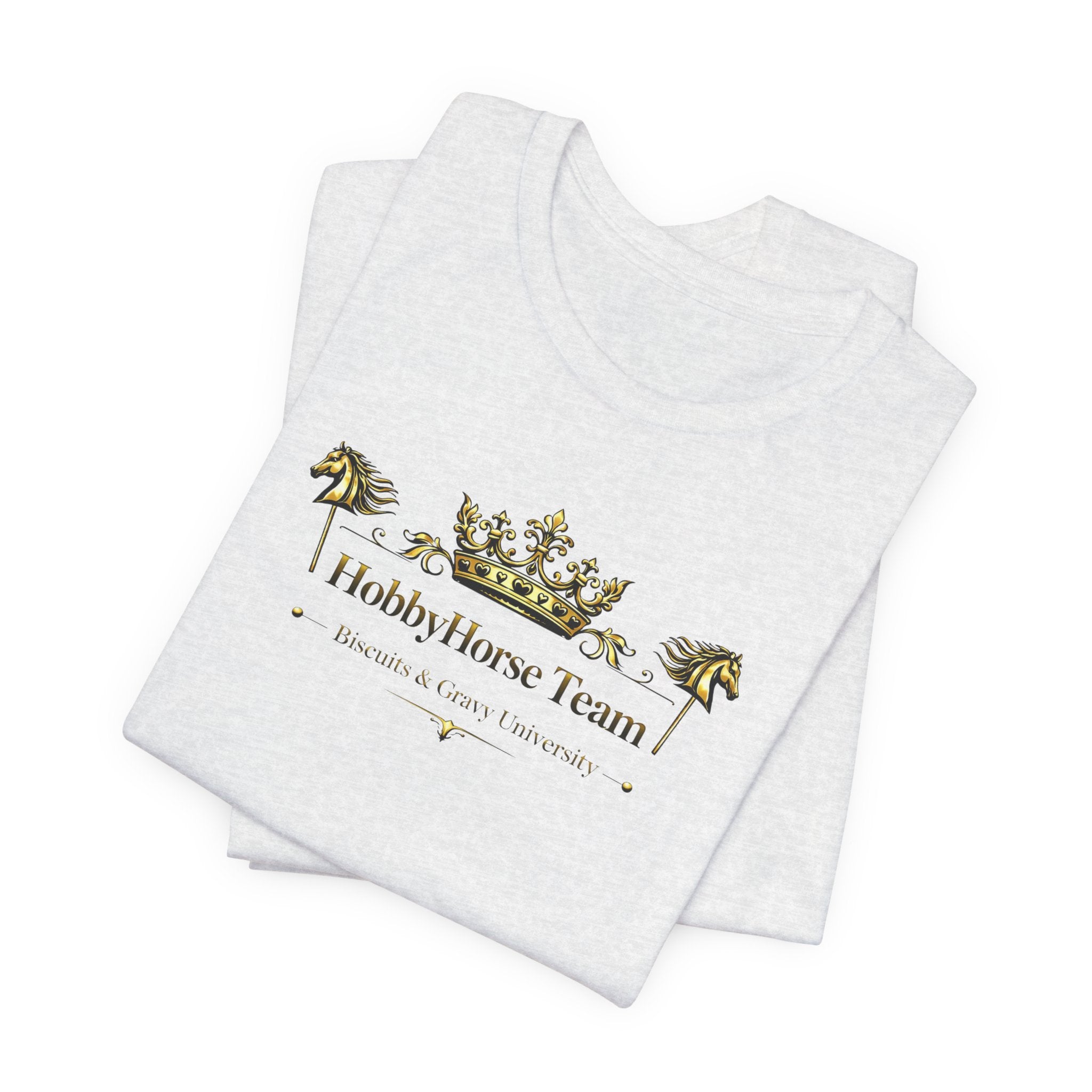 B&G HOBBYHORSE - Team Crown Tee — Equestrian Hobby Horse Riding Shirt
