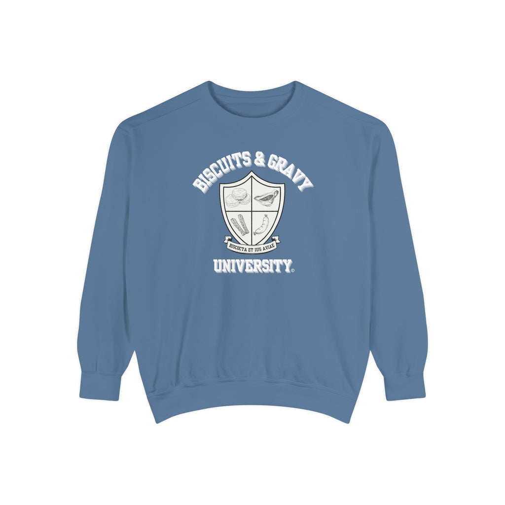 B&G Crest Sweatshirt - Biscuits & Gravy University