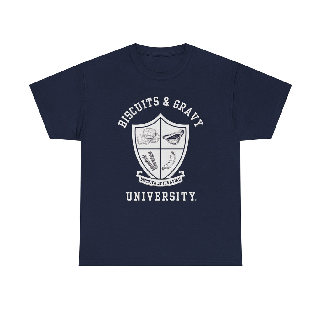 B&G Crest T-Shirt - Biscuits & Gravy University