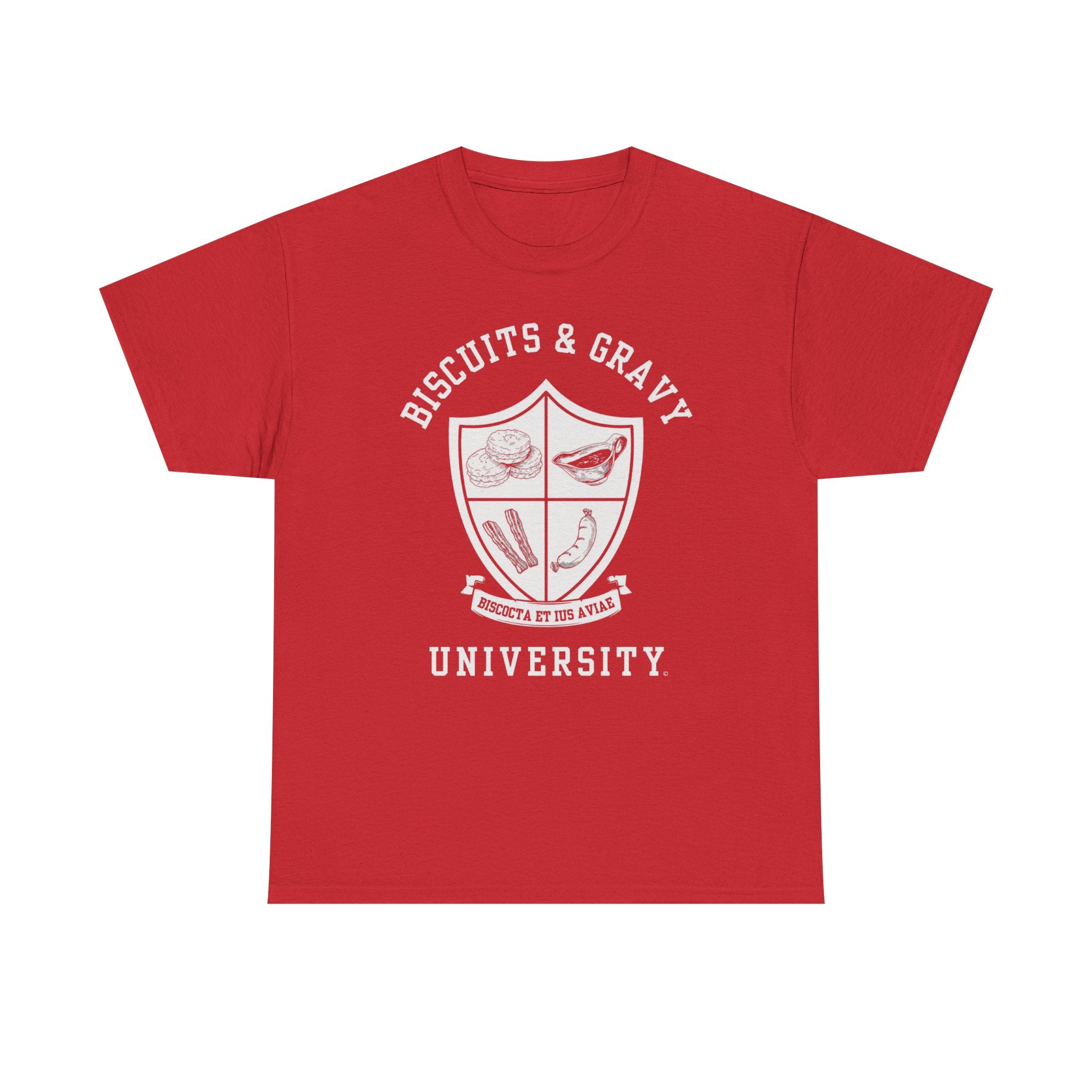 B&G Crest T-Shirt - Biscuits & Gravy University