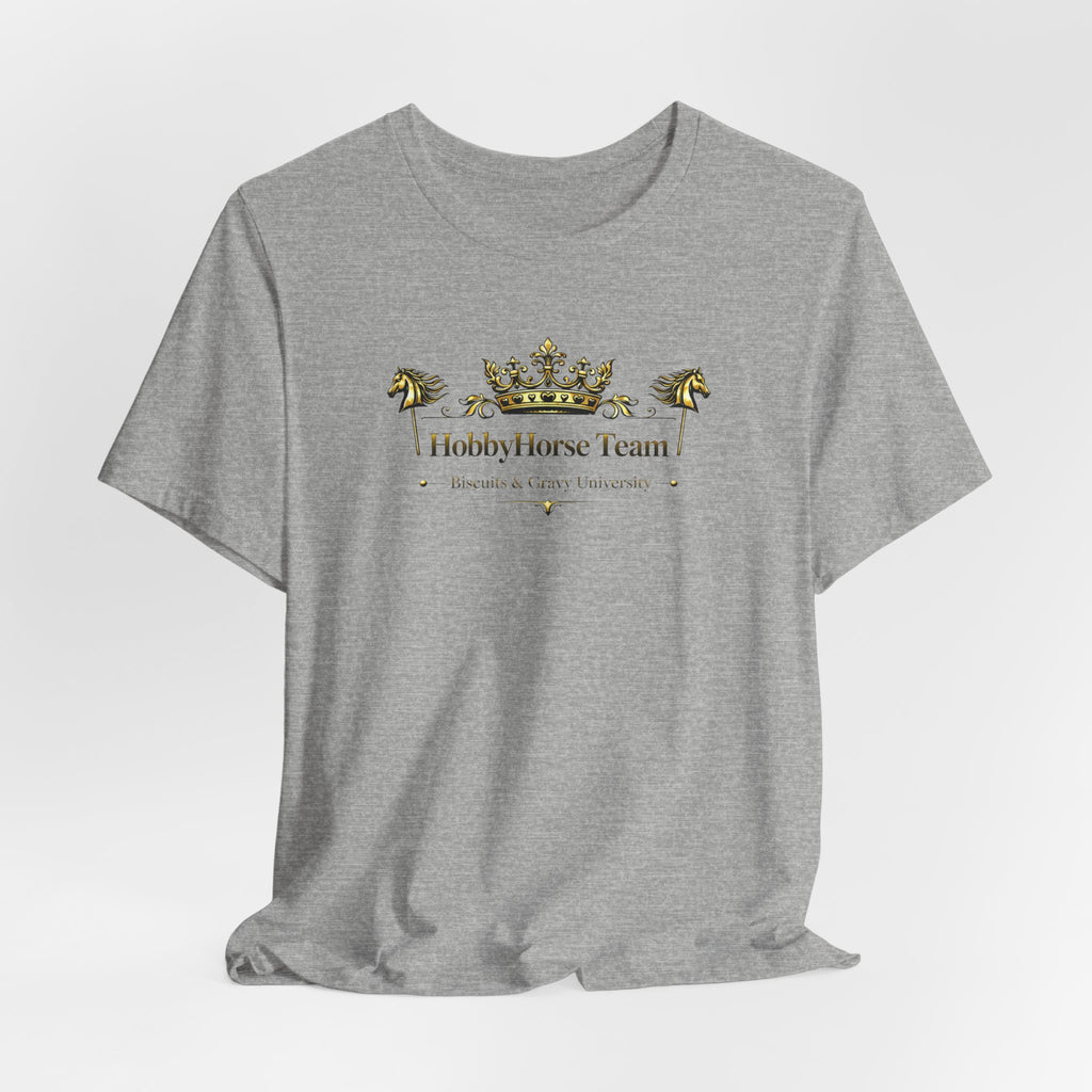 B&G HOBBYHORSE - Team Crown Tee — Equestrian Hobby Horse Riding Shirt