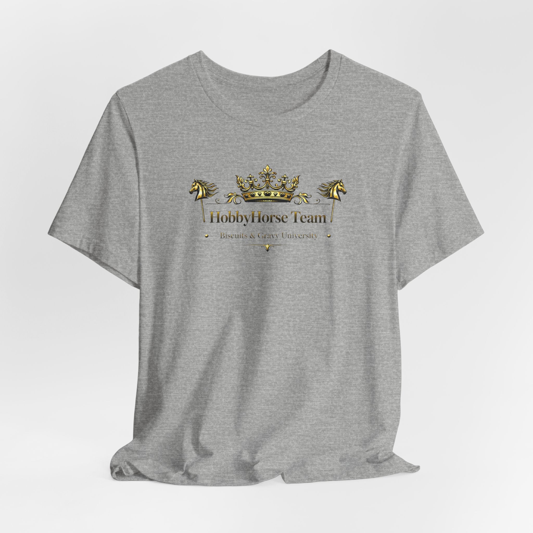 B&G HOBBYHORSE - Team Crown Tee — Equestrian Hobby Horse Riding Shirt