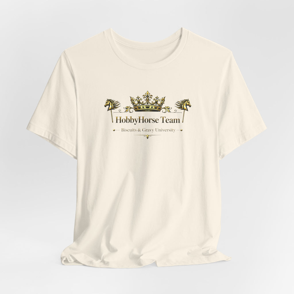B&G HOBBYHORSE - Team Crown Tee — Equestrian Hobby Horse Riding Shirt