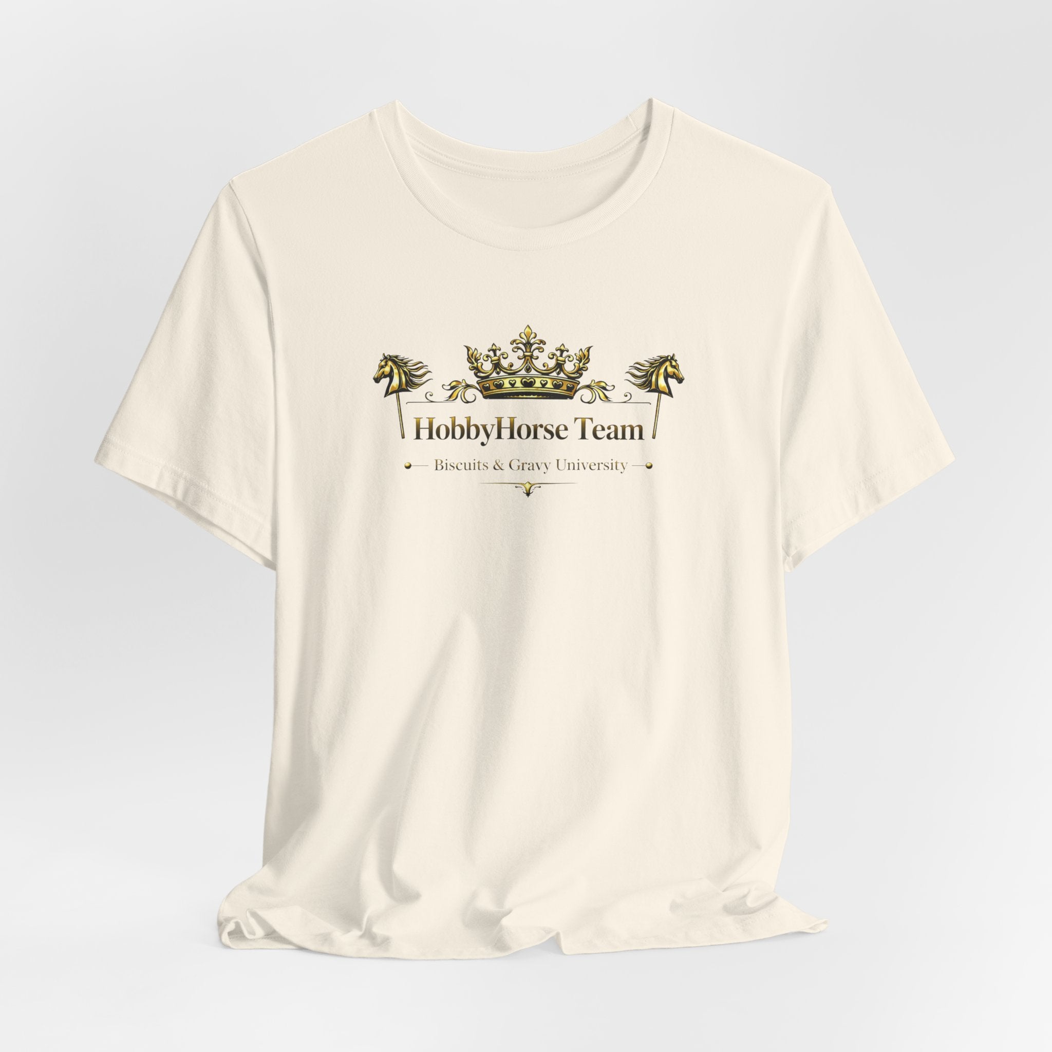 B&G HOBBYHORSE - Team Crown Tee — Equestrian Hobby Horse Riding Shirt