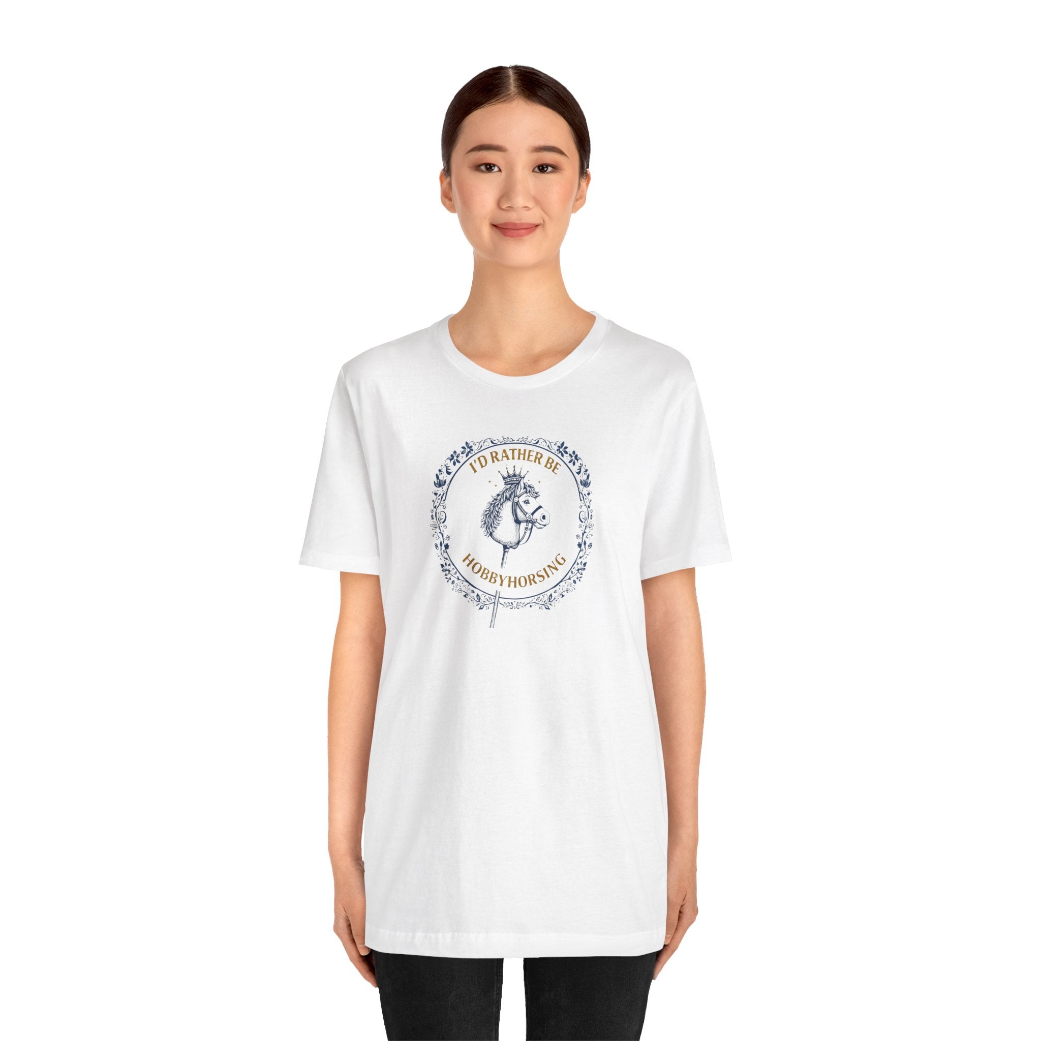 B&G HOBBYHORSE - I’d Rather Be HobbyHorsing  — Equestrian Tee