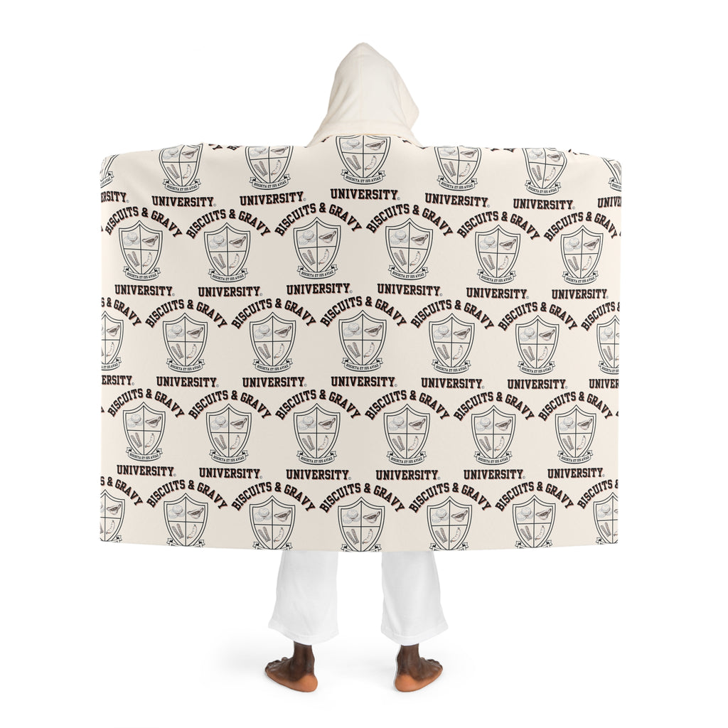 B&G HOME - Hooded Blanket - Sherpa