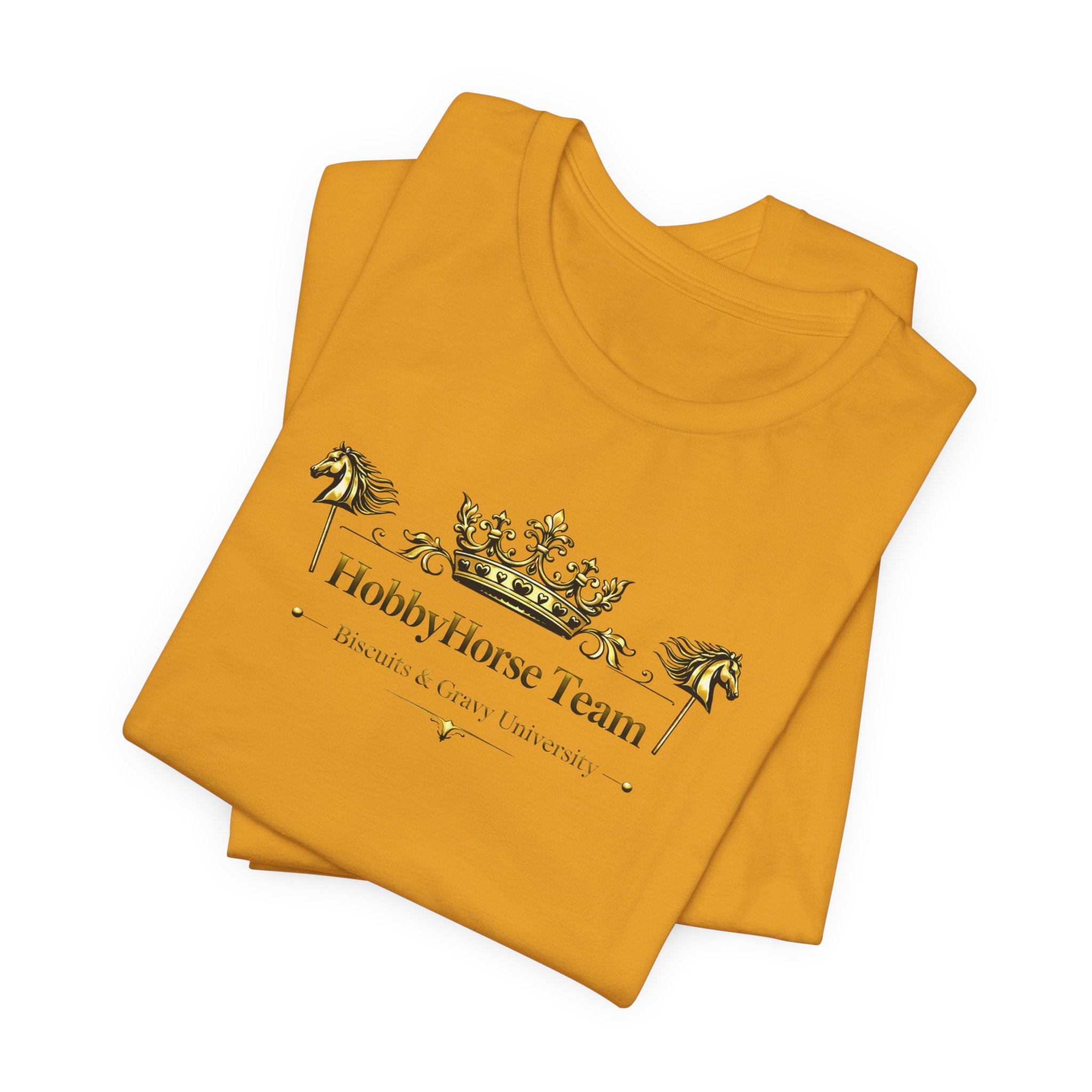 B&G HOBBYHORSE - Team Crown Tee — Equestrian Hobby Horse Riding Shirt
