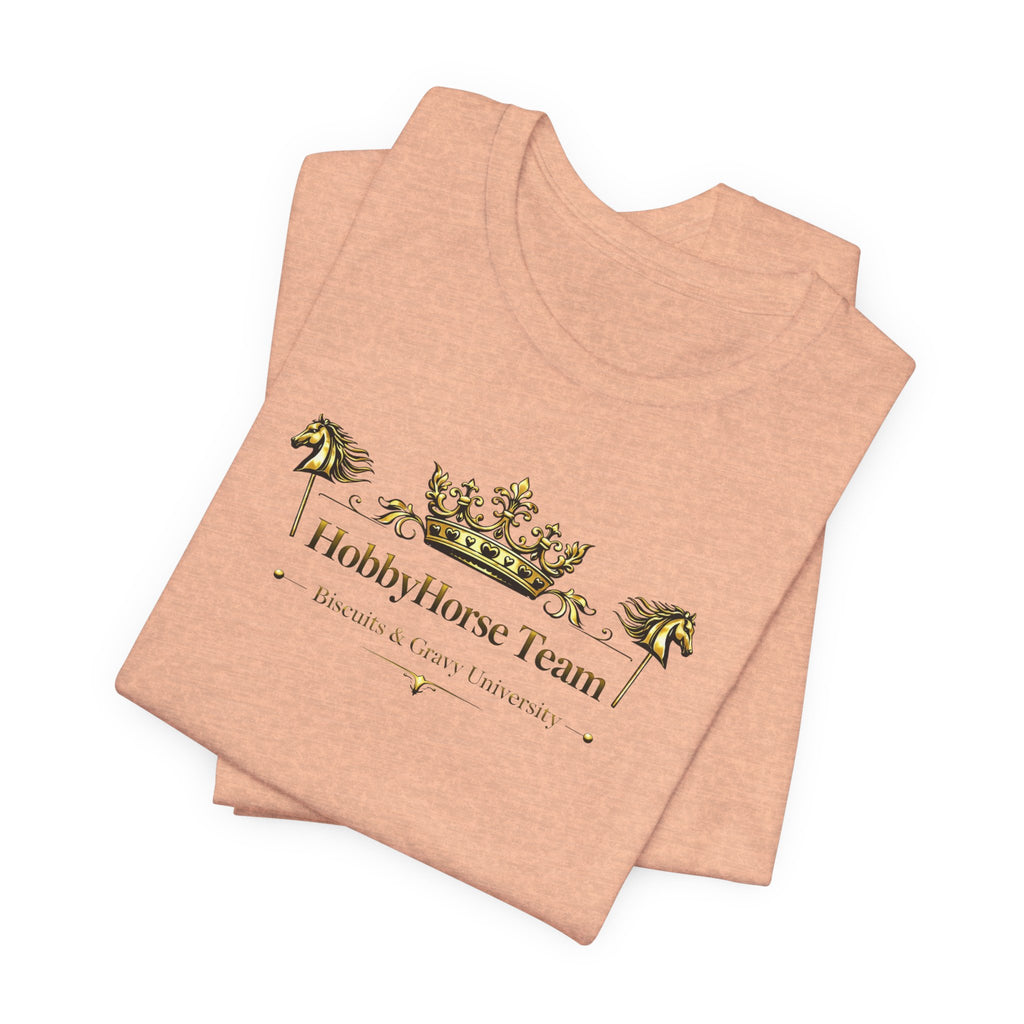 B&G HOBBYHORSE - Team Crown Tee — Equestrian Hobby Horse Riding Shirt