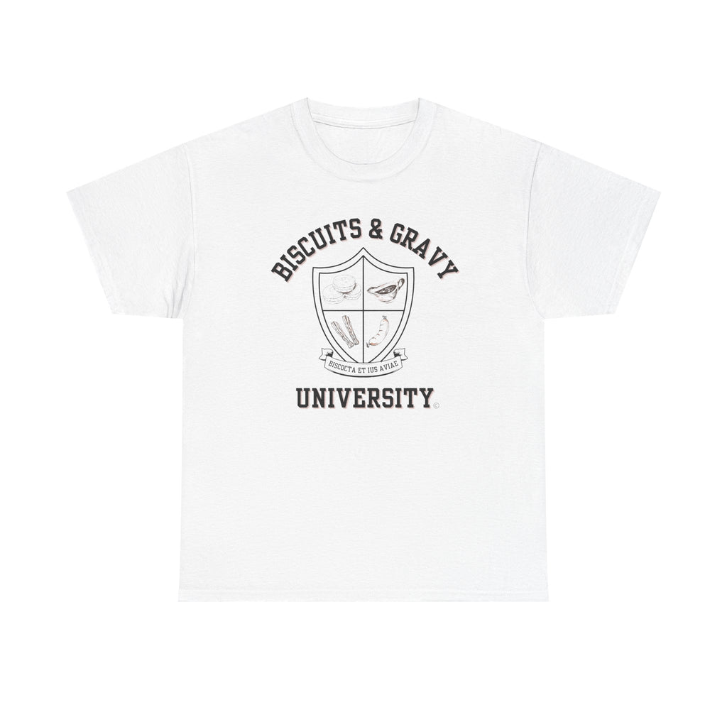 B&G Crest T-Shirt - Biscuits & Gravy University
