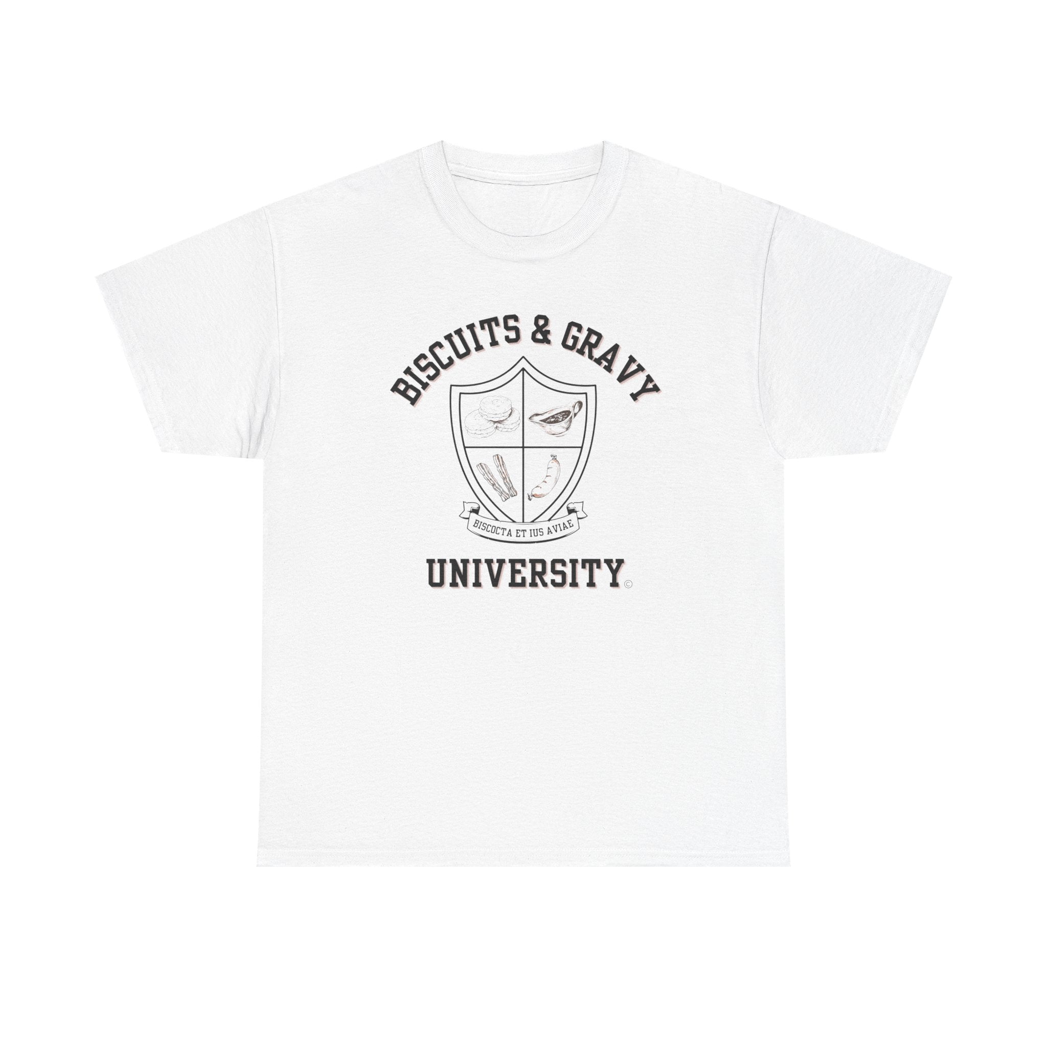 B&G Crest T-Shirt - Biscuits & Gravy University