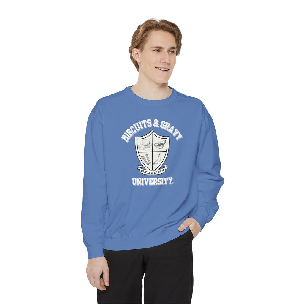 B&G Crest Sweatshirt - Biscuits & Gravy University
