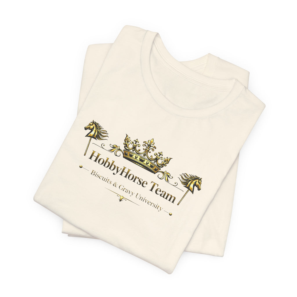 B&G HOBBYHORSE - Team Crown Tee — Equestrian Hobby Horse Riding Shirt
