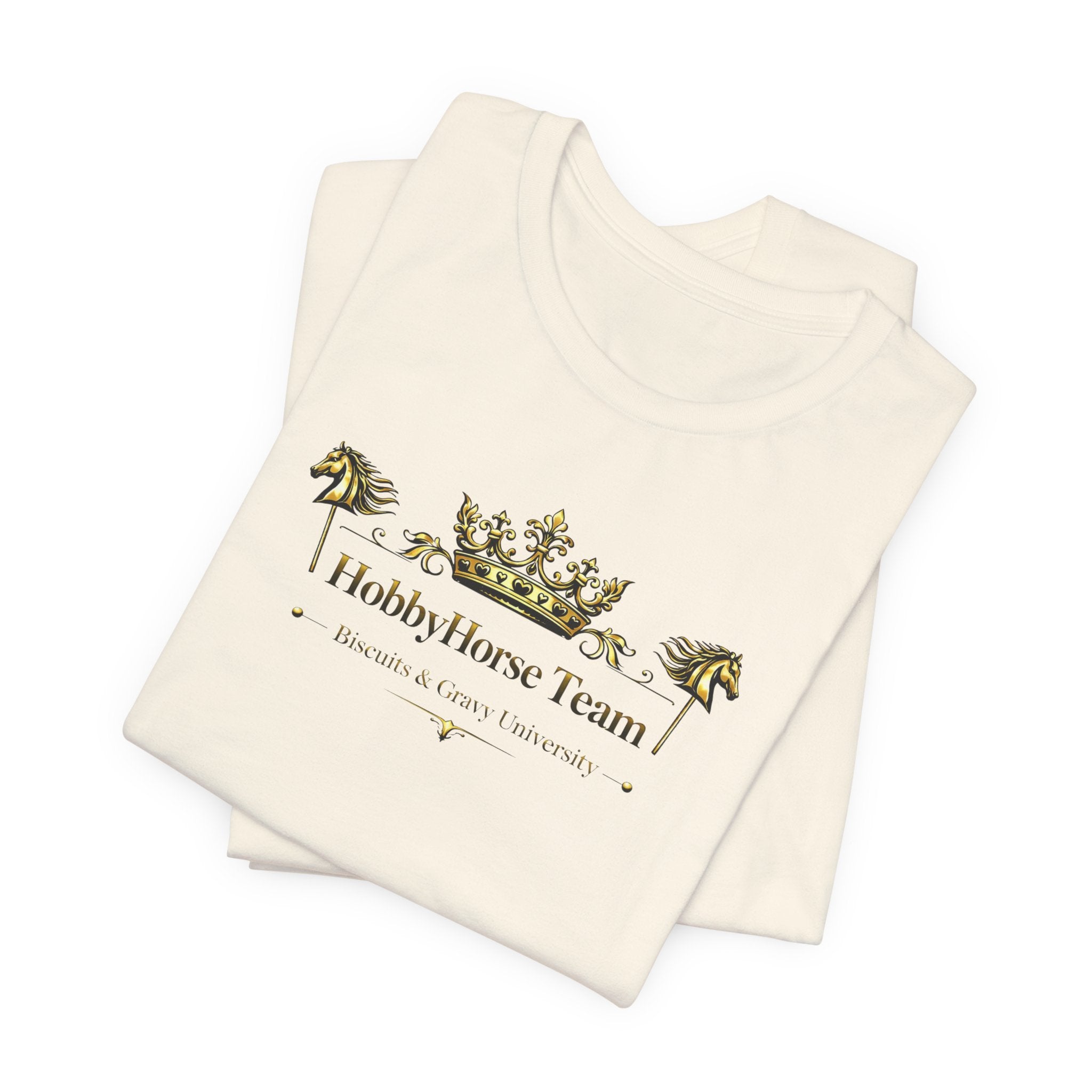 B&G HOBBYHORSE - Team Crown Tee — Equestrian Hobby Horse Riding Shirt