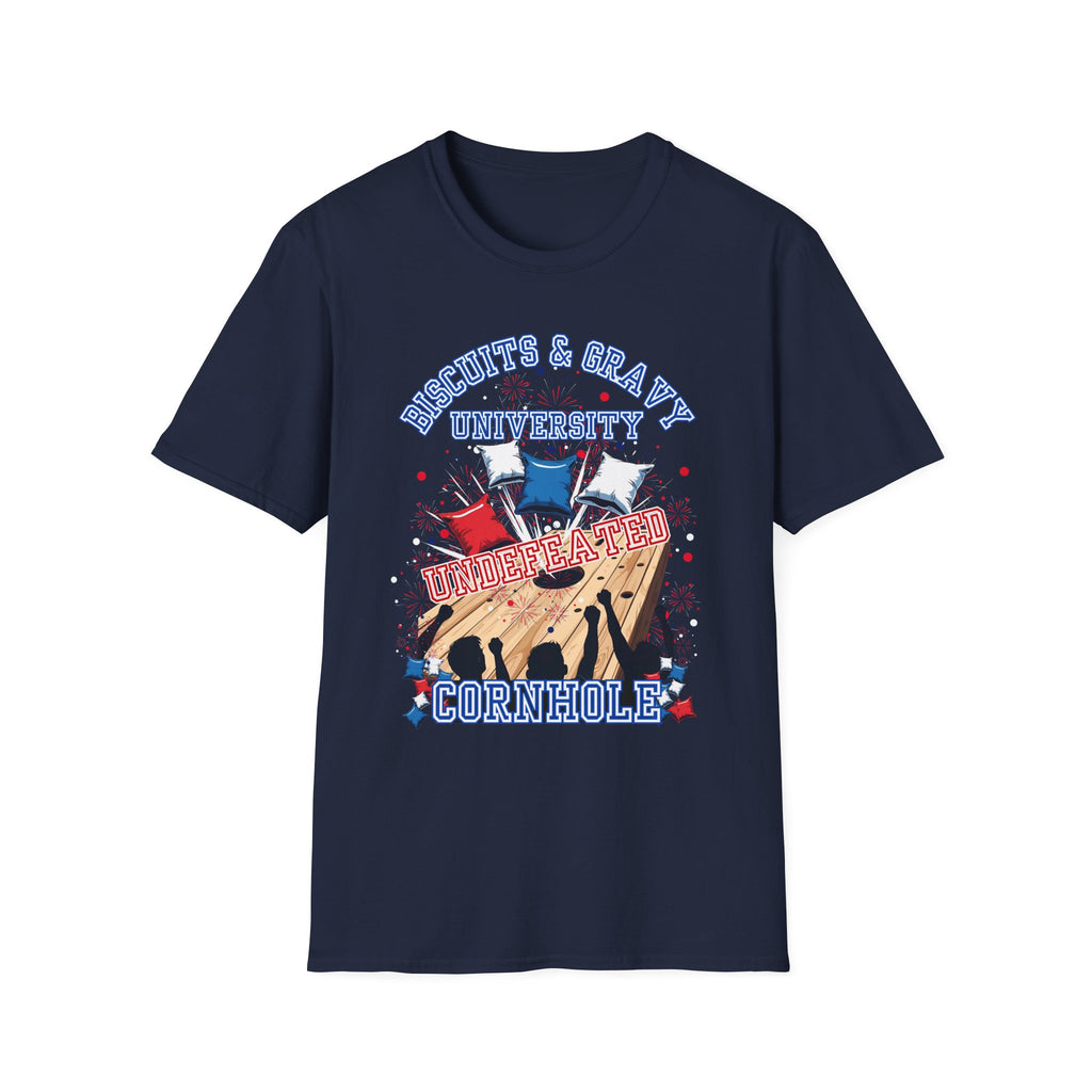 B&G UNDEFEATED Cornhole T-Shirt