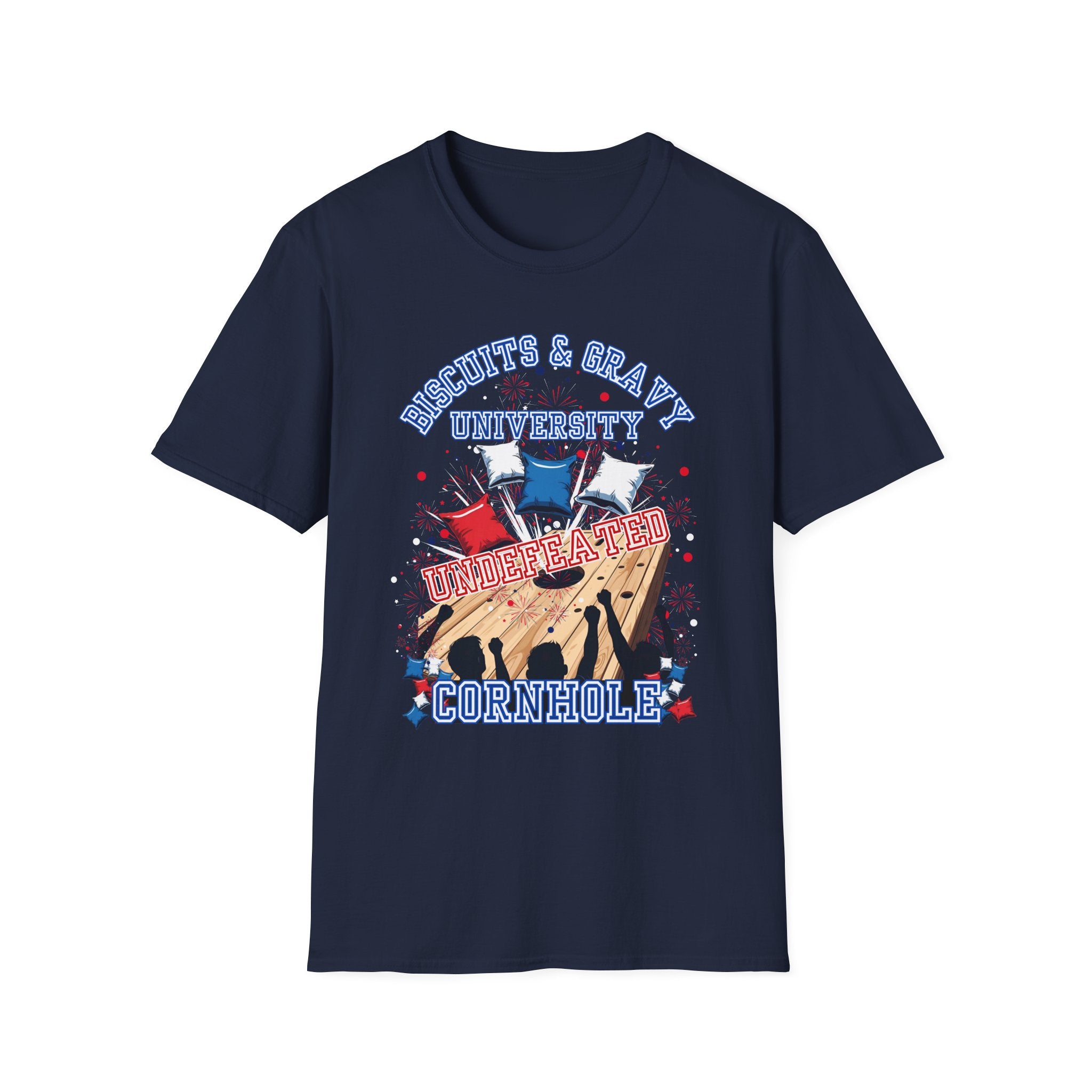 B&G UNDEFEATED Cornhole T-Shirt