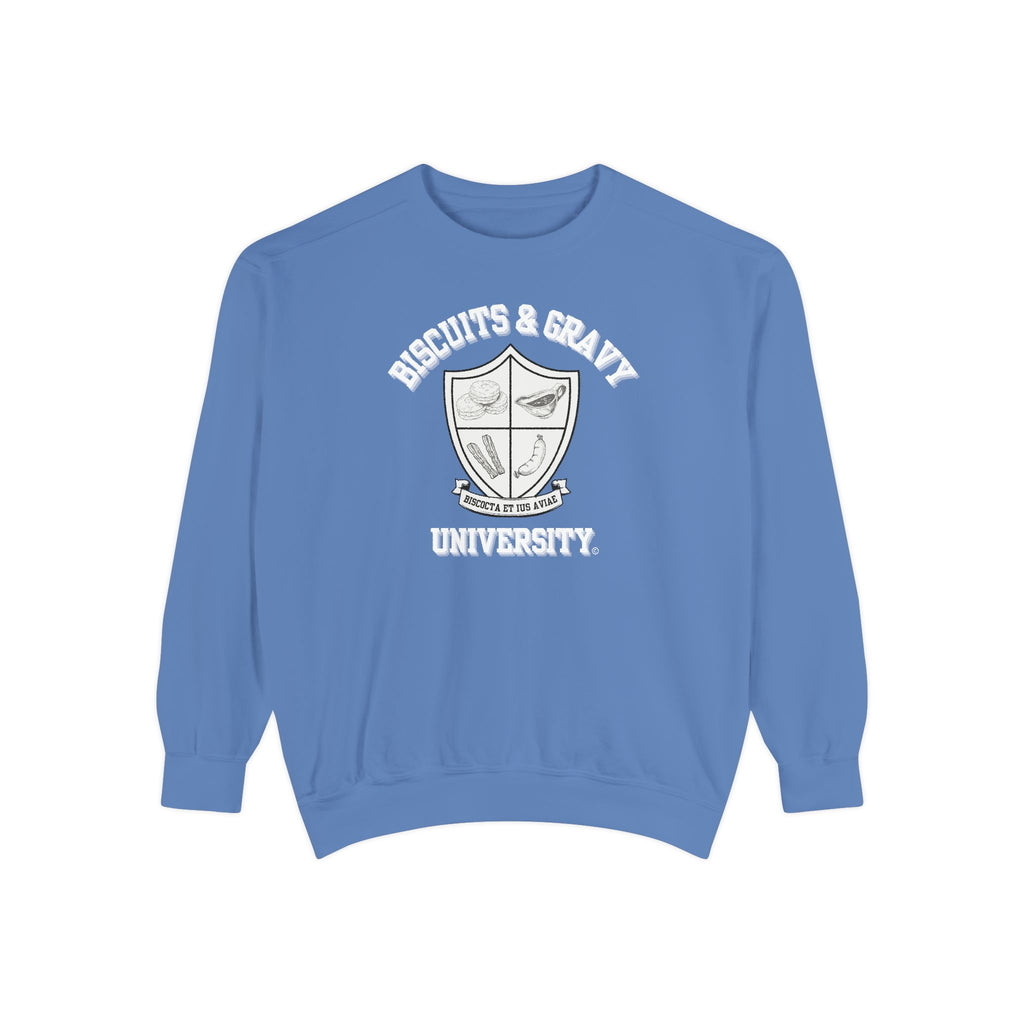 B&G Crest Sweatshirt - Biscuits & Gravy University