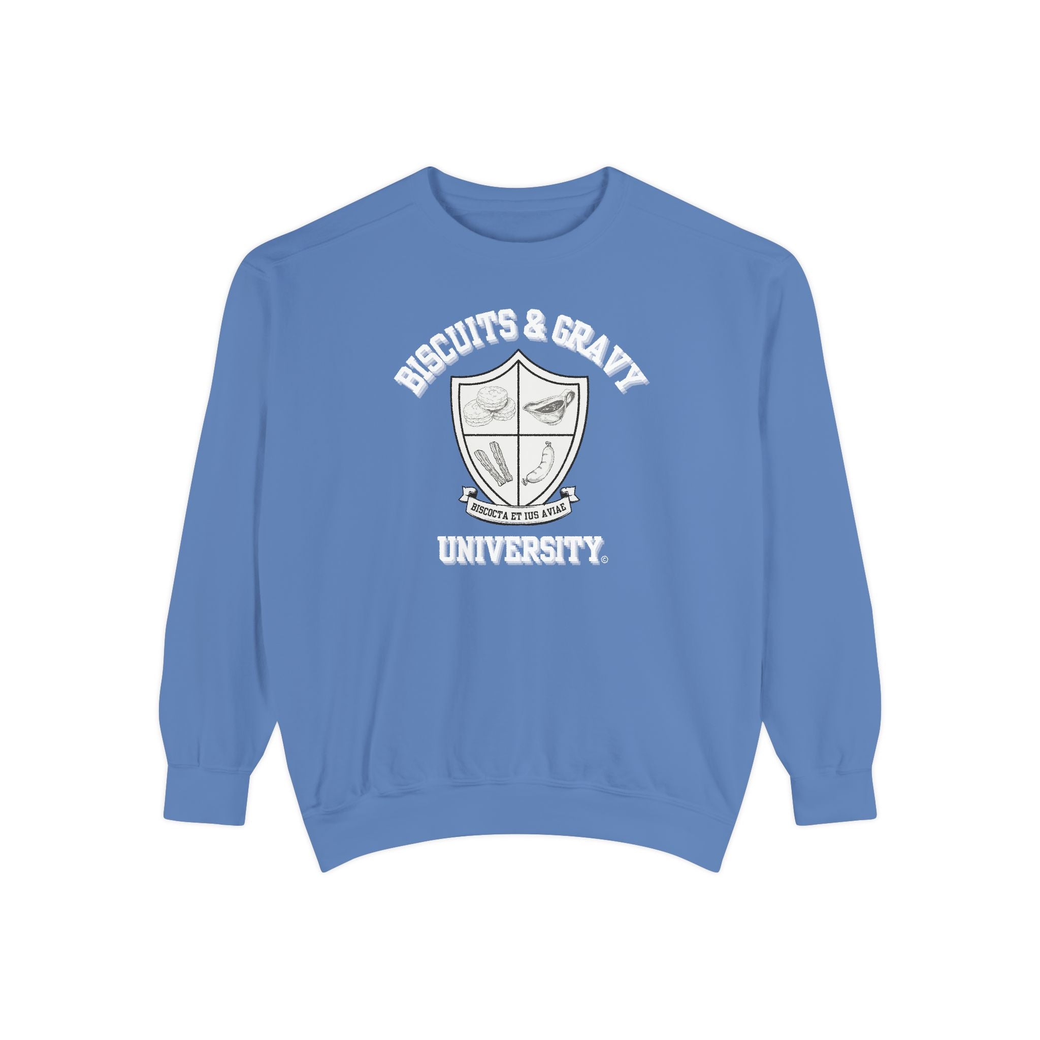 B&G Crest Sweatshirt - Biscuits & Gravy University