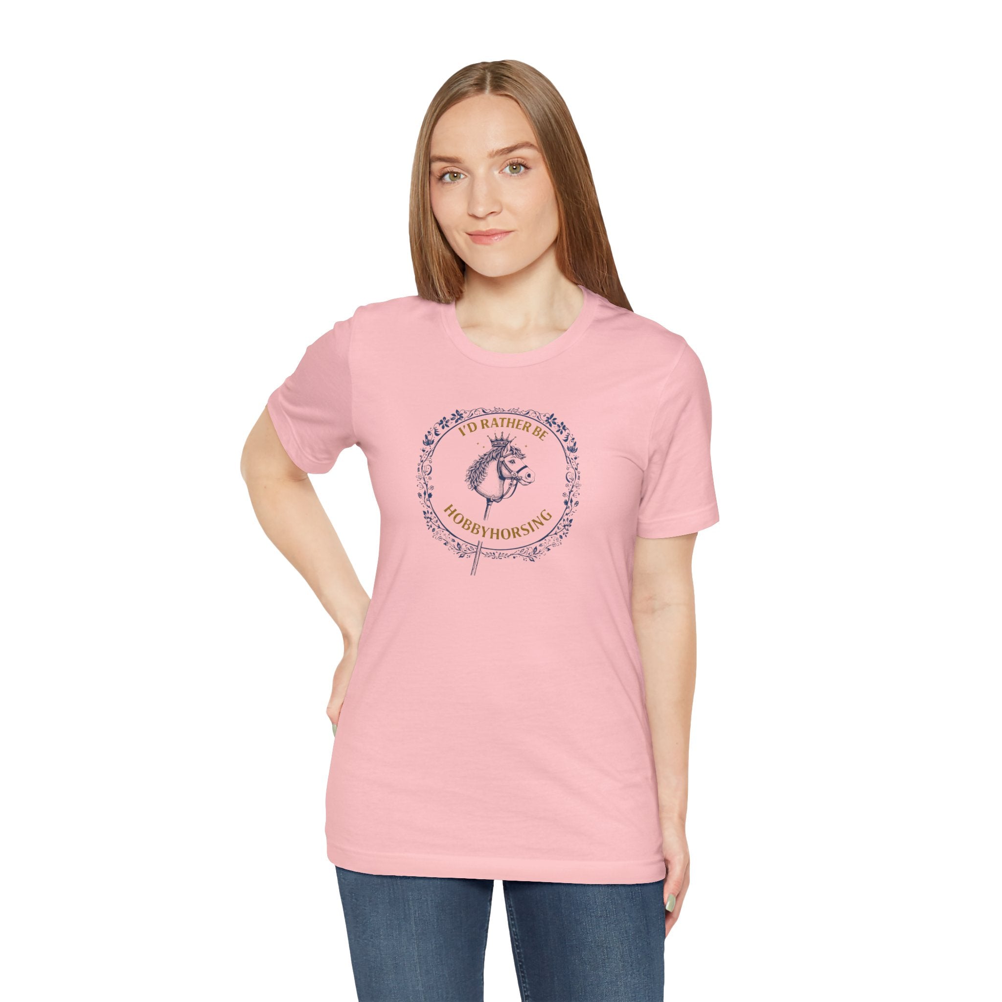 B&G HOBBYHORSE - I’d Rather Be HobbyHorsing  — Equestrian Tee