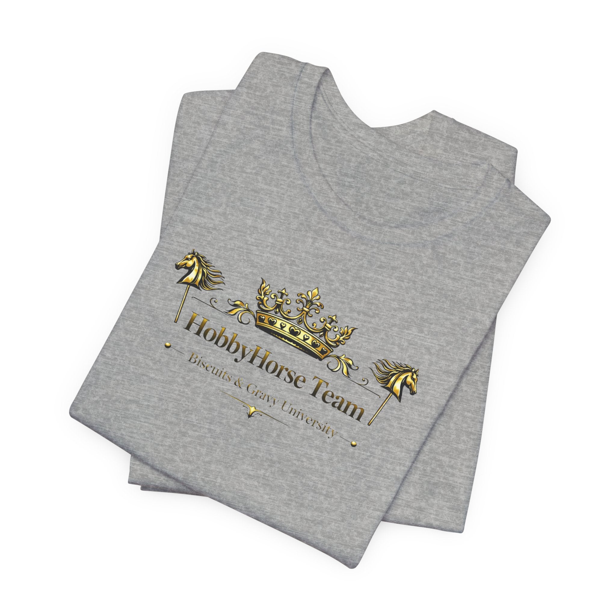 B&G HOBBYHORSE - Team Crown Tee — Equestrian Hobby Horse Riding Shirt