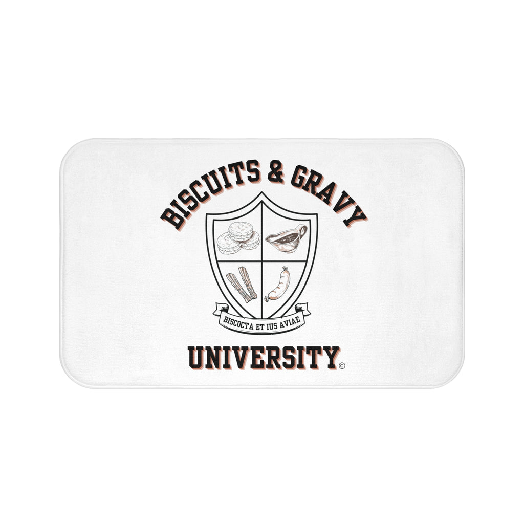 HOME Collection - Bath Mat, Kitchen Mat - Biscuits & Gravy University