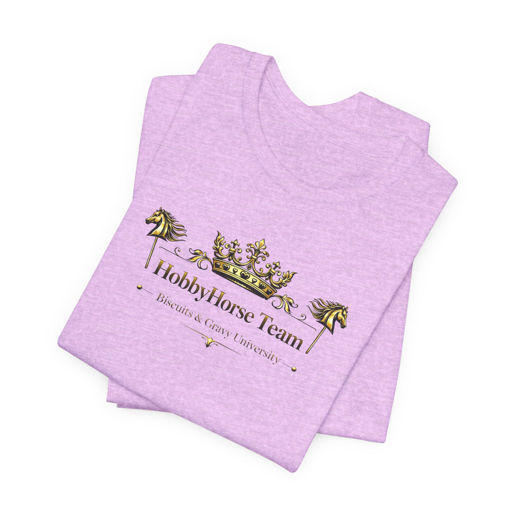 B&G HOBBYHORSE - Team Crown Tee — Equestrian Hobby Horse Riding Shirt