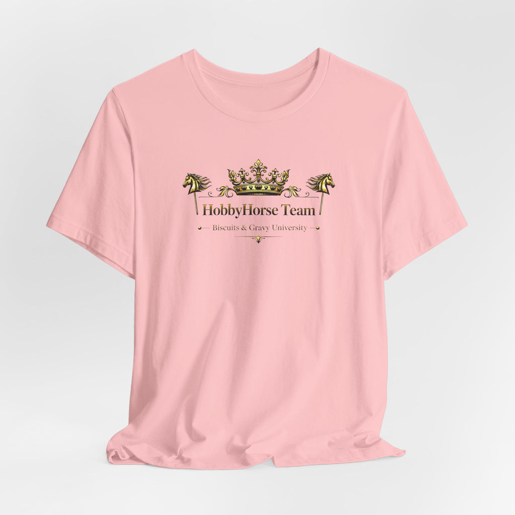B&G HOBBYHORSE - Team Crown Tee — Equestrian Hobby Horse Riding Shirt