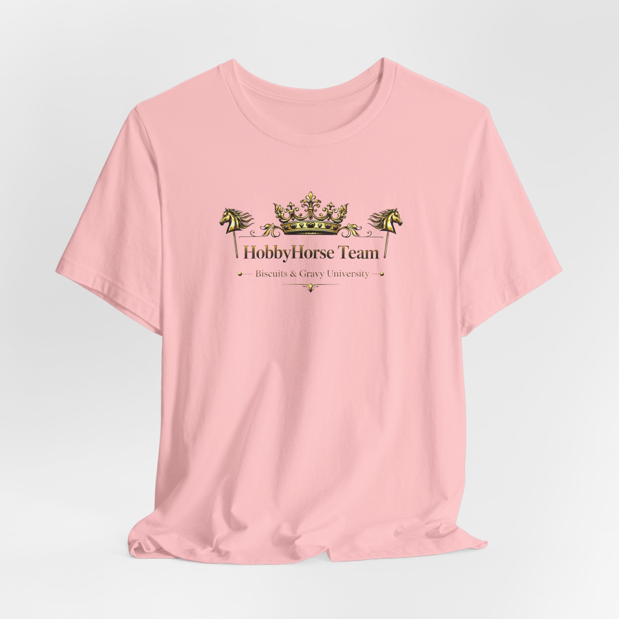 B&G HOBBYHORSE - Team Crown Tee — Equestrian Hobby Horse Riding Shirt