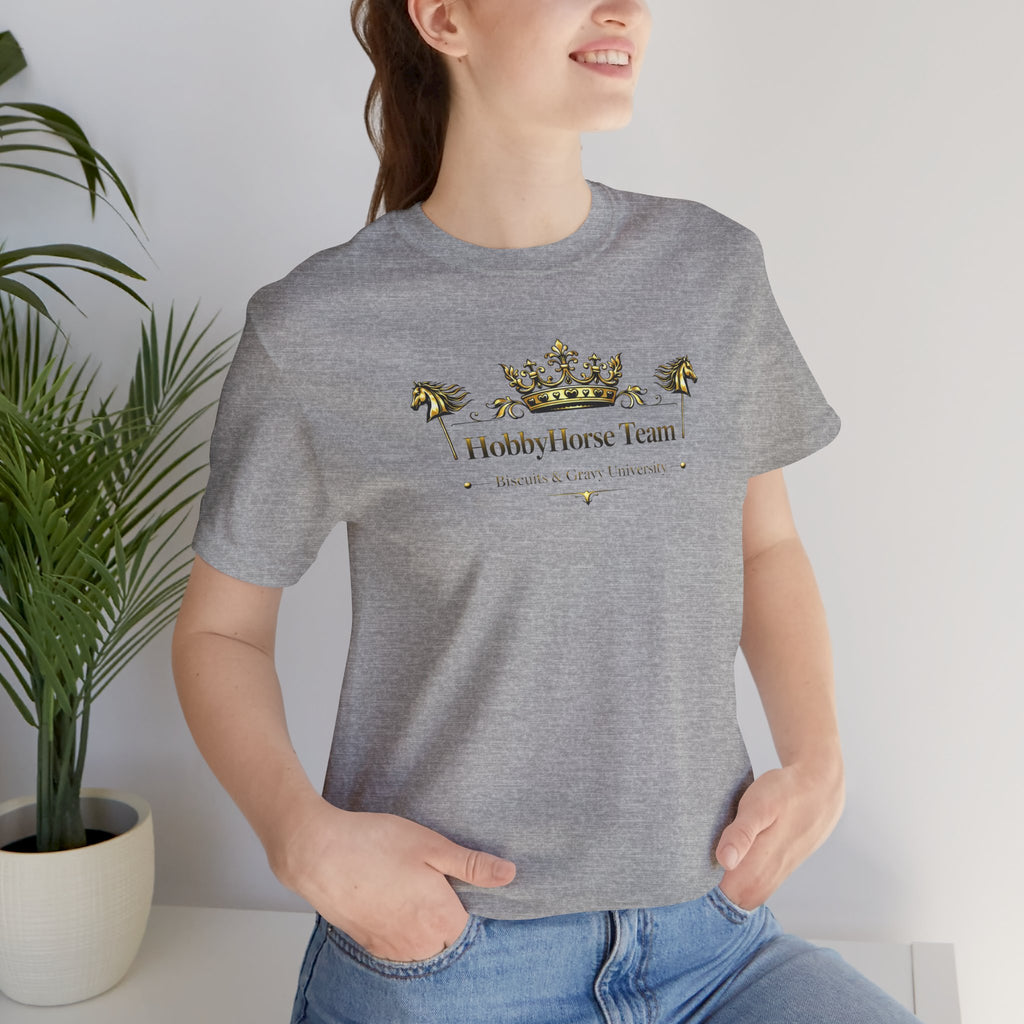 B&G HOBBYHORSE - Team Crown Tee — Equestrian Hobby Horse Riding Shirt