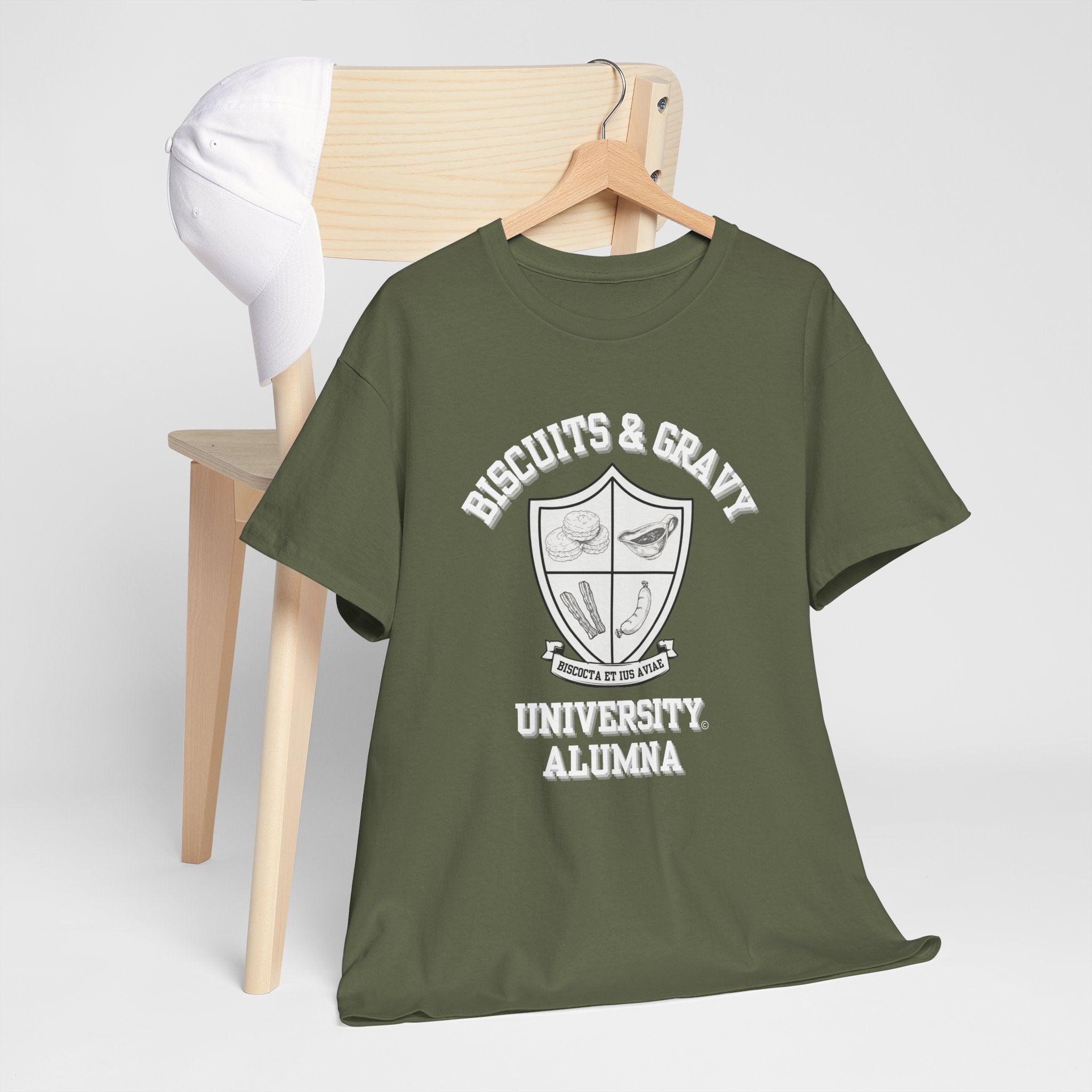 ALUMNI Collection - Alumna T-Shirt - Biscuits & Gravy University