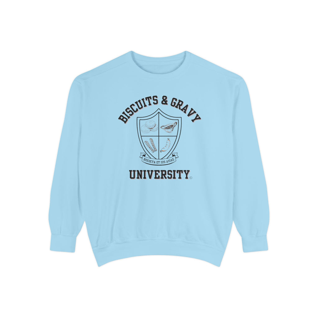 B&G Crest Sweatshirt - Biscuits & Gravy University
