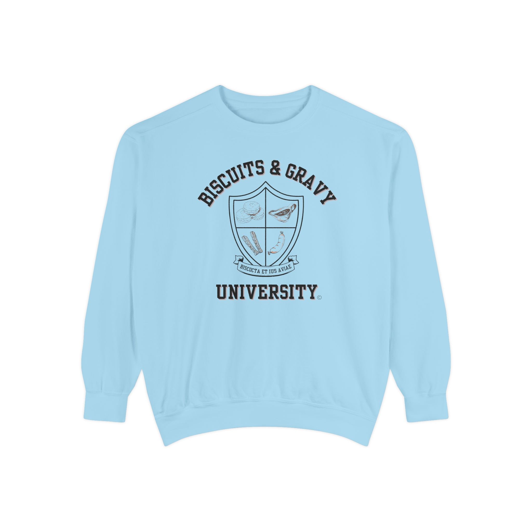 B&G Crest Sweatshirt - Biscuits & Gravy University