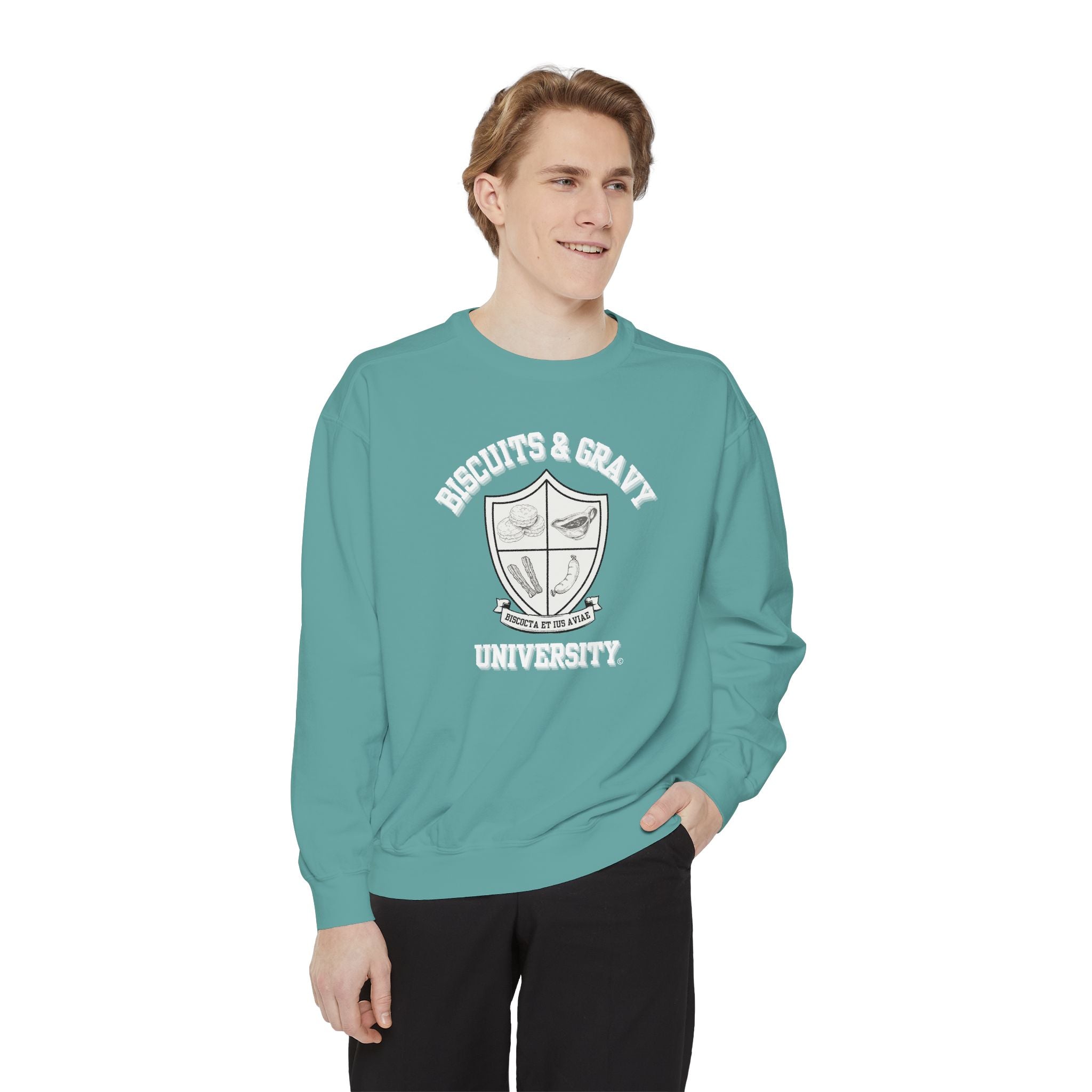 B&G Crest Sweatshirt - Biscuits & Gravy University