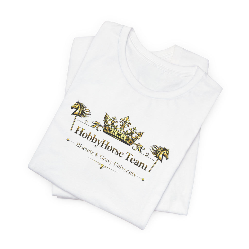 B&G HOBBYHORSE - Team Crown Tee — Equestrian Hobby Horse Riding Shirt