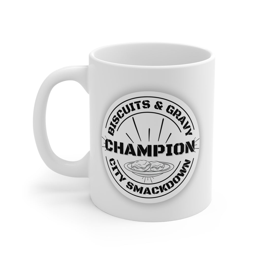 HOME Collection - Ceramic Mug 11oz - Biscuits & Gravy City Smackdown Champion