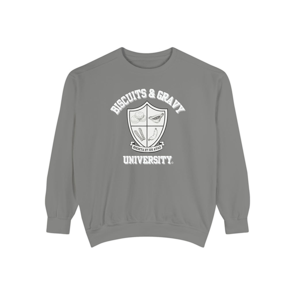 B&G Crest Sweatshirt - Biscuits & Gravy University