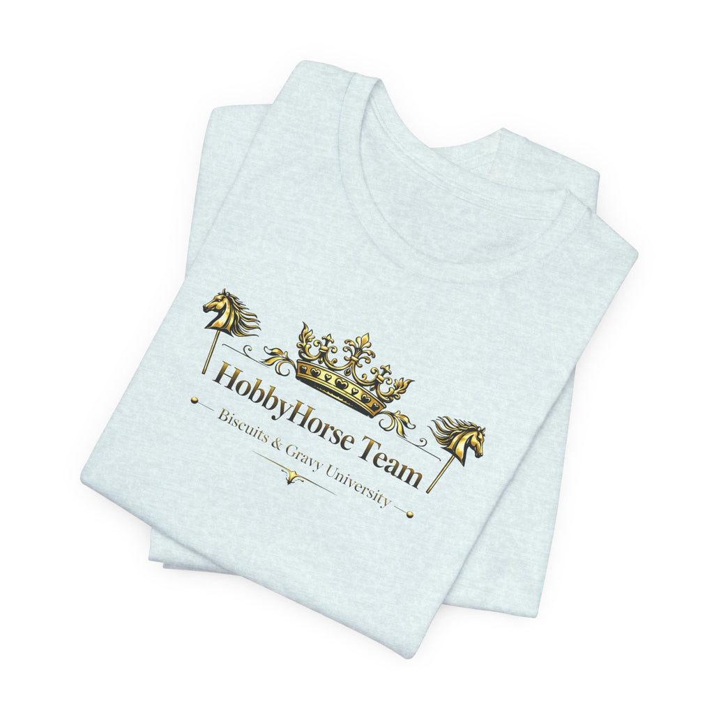 B&G HOBBYHORSE - Team Crown Tee — Equestrian Hobby Horse Riding Shirt